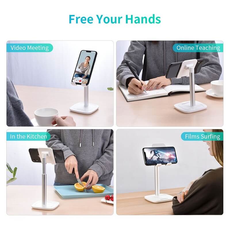 CHOETECH Adjustable Phone Desk Holder Stand for Phone or Tablet (H035)