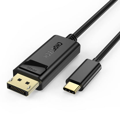 CHOETECH 4K USB-C to DisplayPort Cable 1.8m (XCP-1801BK)