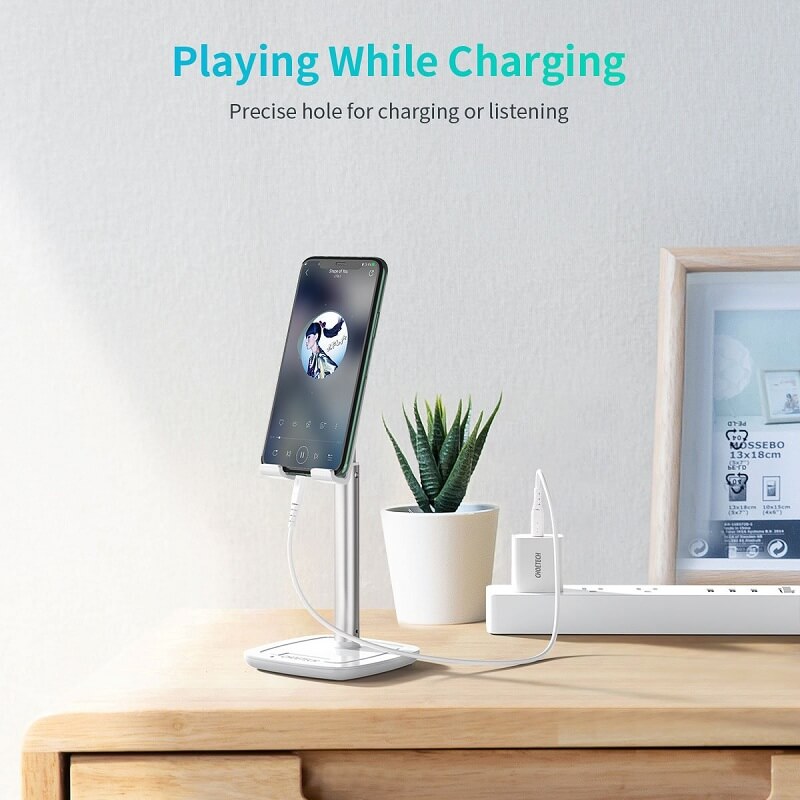 CHOETECH Adjustable Phone Desk Holder Stand for Phone or Tablet (H035)