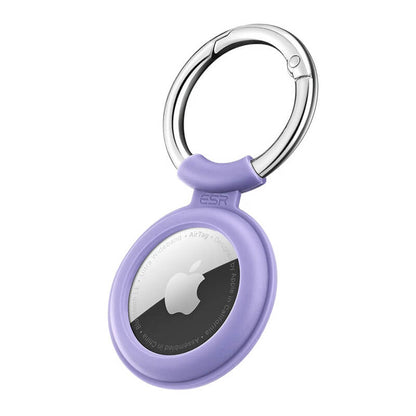 ESR AirTag (2021) Case | Purple Silicone Cloud Keychain