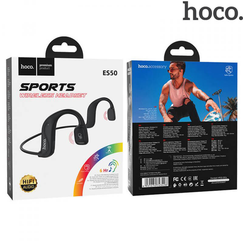 HOCO Air Conduction Headphones | ES50 Rima Air Series Bluetooth Earphones