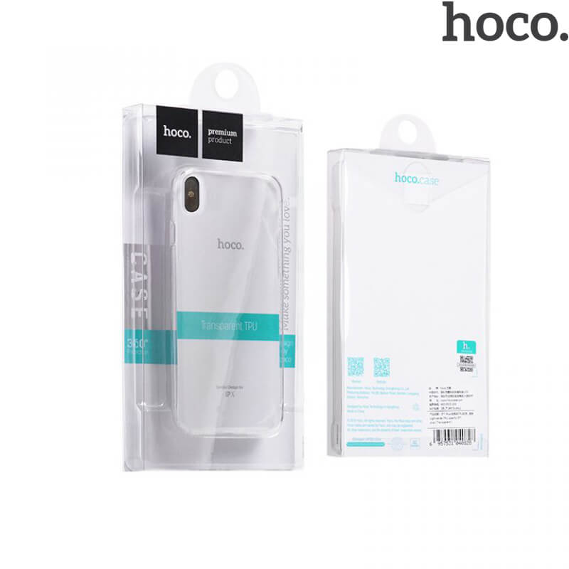 iPhone X Case | HOCO Light Series TPU Clear