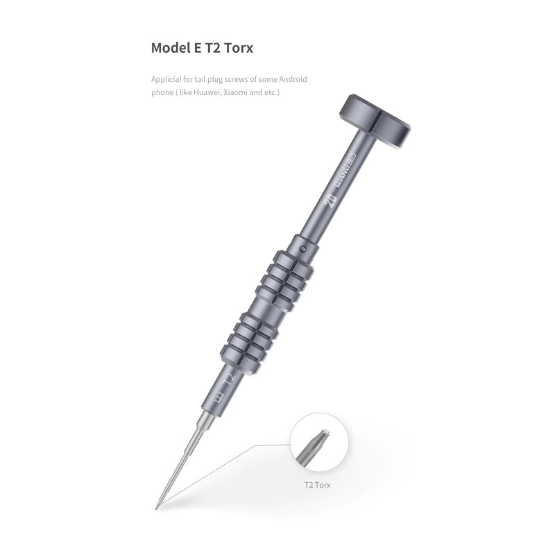 Qianli 2D Precision Grenade Style Metal Torx T2 Aluminium Alloy Screwdriver