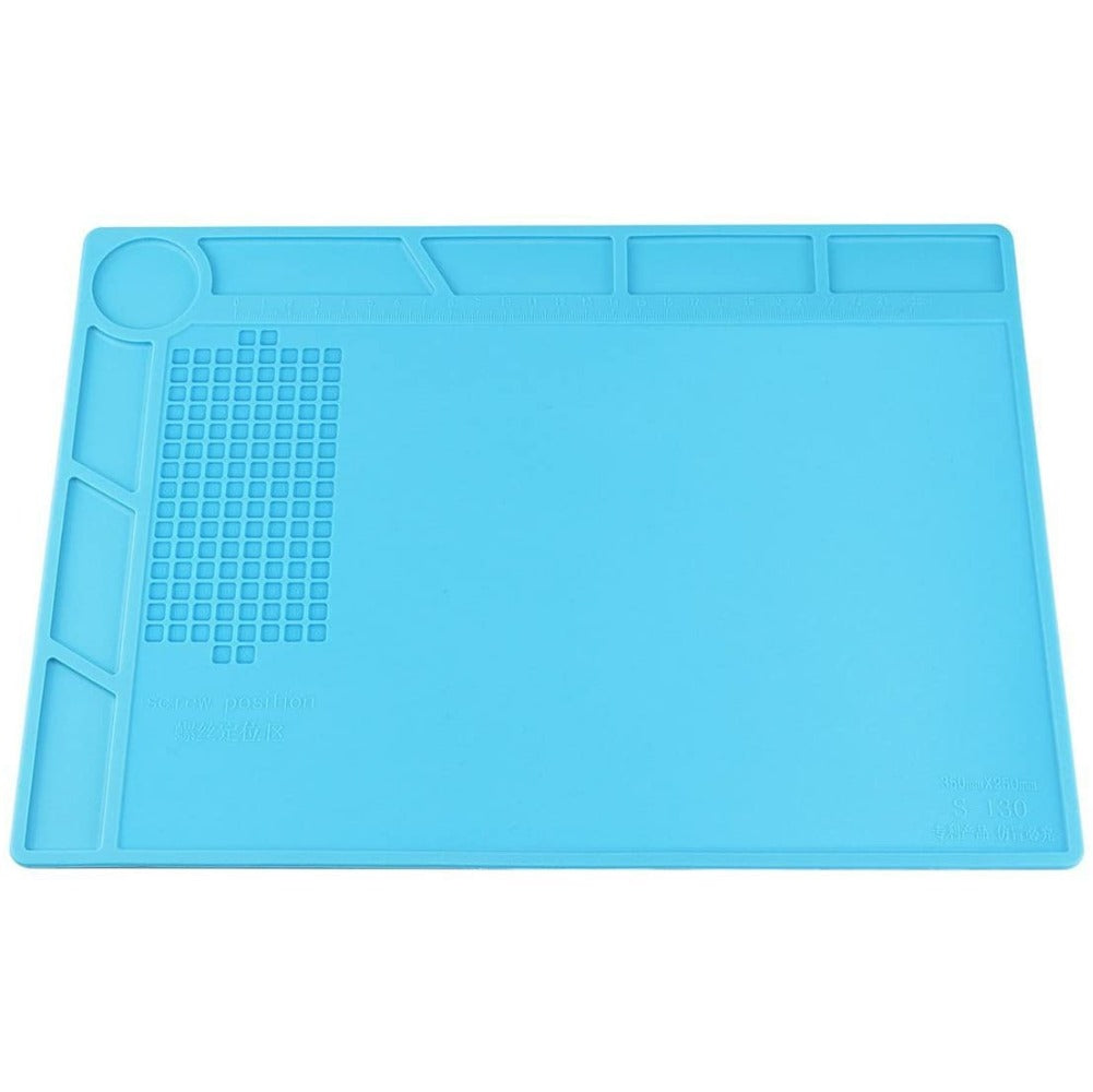 S-130 Blue Anti-Static Repair Work Mat (35cm x 25cm)