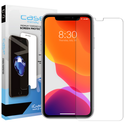 iPhone X/iPhone XS/iPhone 11 Pro Glass Screen Protector Ultra Clear | Case Friendly