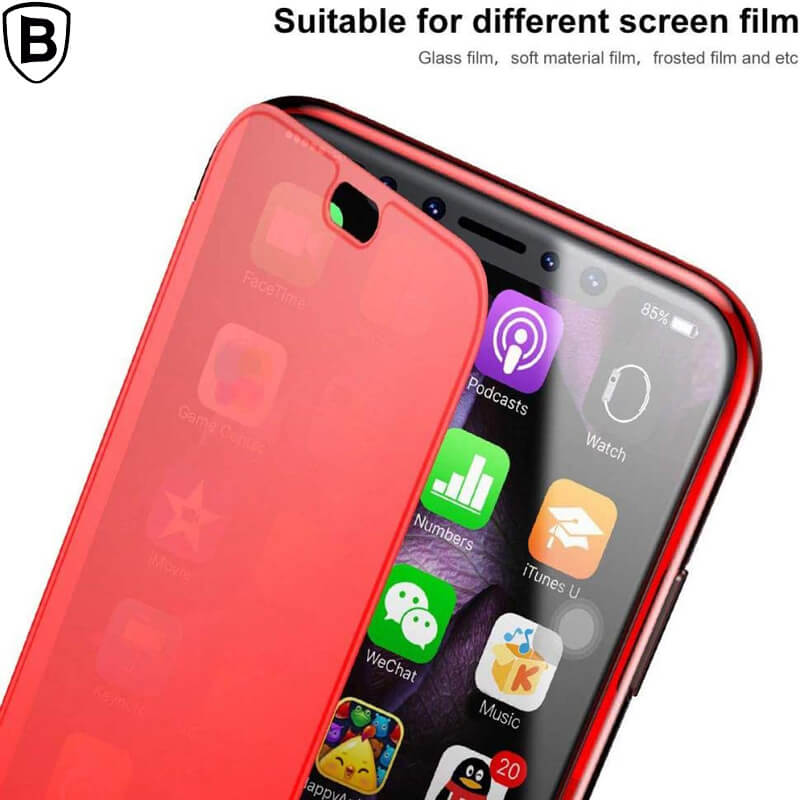 iPhone XR Case | BASEUS Touchable Flip Cover Red