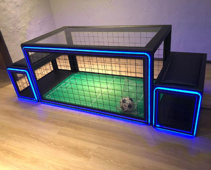 Cage-X LED Soccer Arcade Machine