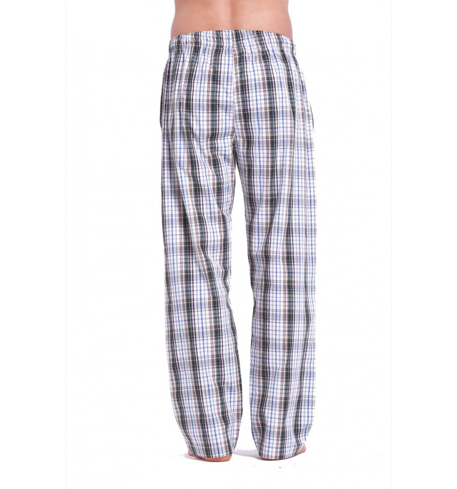 CYZ Mens 100% Cotton Pajama Pants Sleep Lounge Pajamas for Men