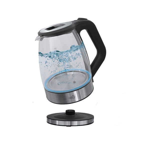 Hamilton Beach 1.7 Liter Electric Glass Kettle with Tea Steeper - 40868