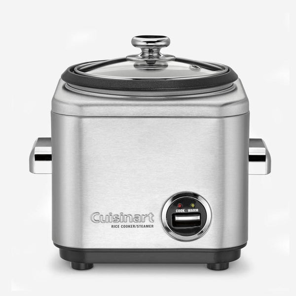 Hamilton Beach Rice Cooker & Food Steamer, 8 Cups Cooked (4 Uncooked)  Capacity, With Rinser/Steam Basket, White, 37508 