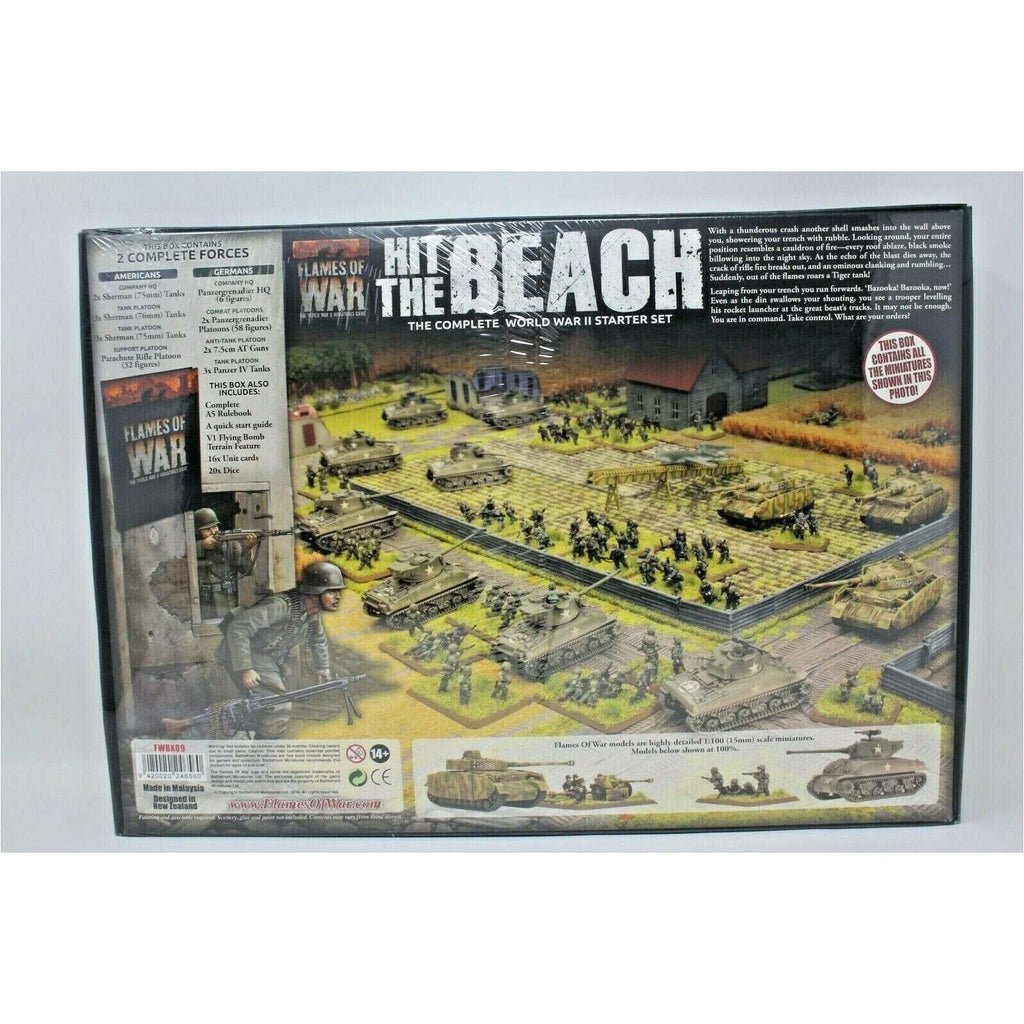 hit the beach flames of war