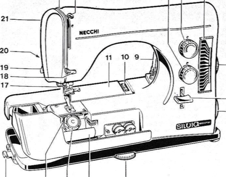 necchi silvia maximatic 586 manually