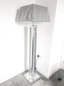 crushed diamond floor lamp the range