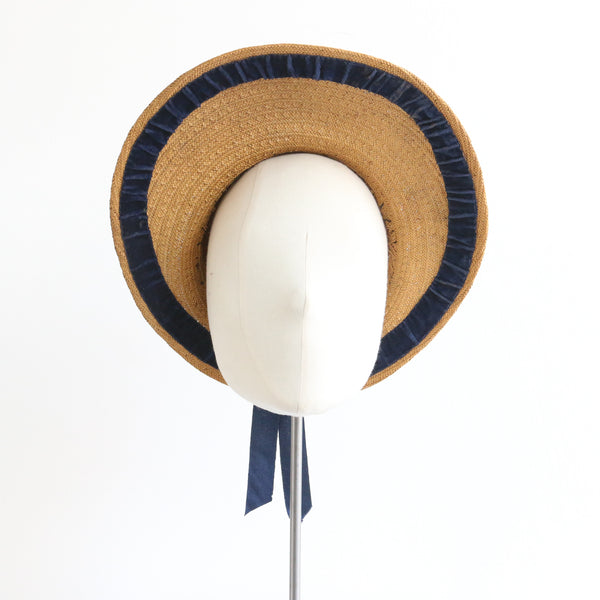 1940´s ~ Straw Hat French Cancan-