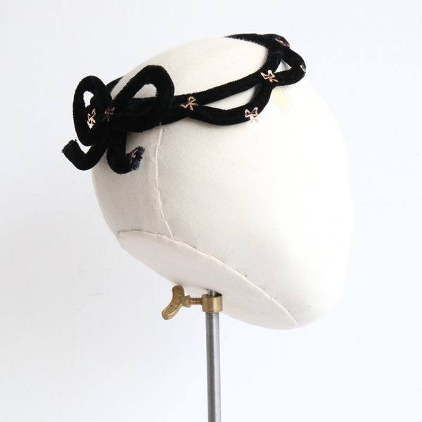 Chanel Raffia Bow Headband