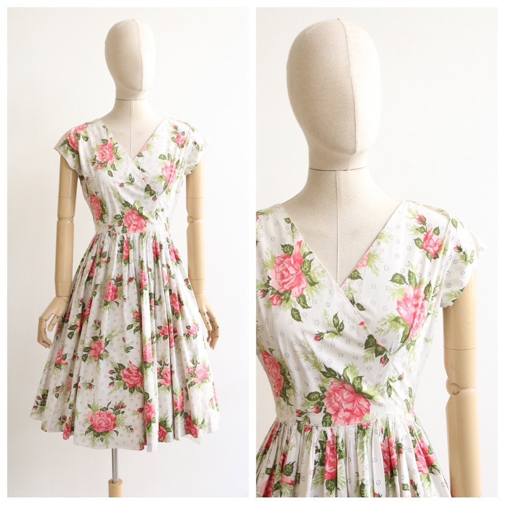 1950s summer dress