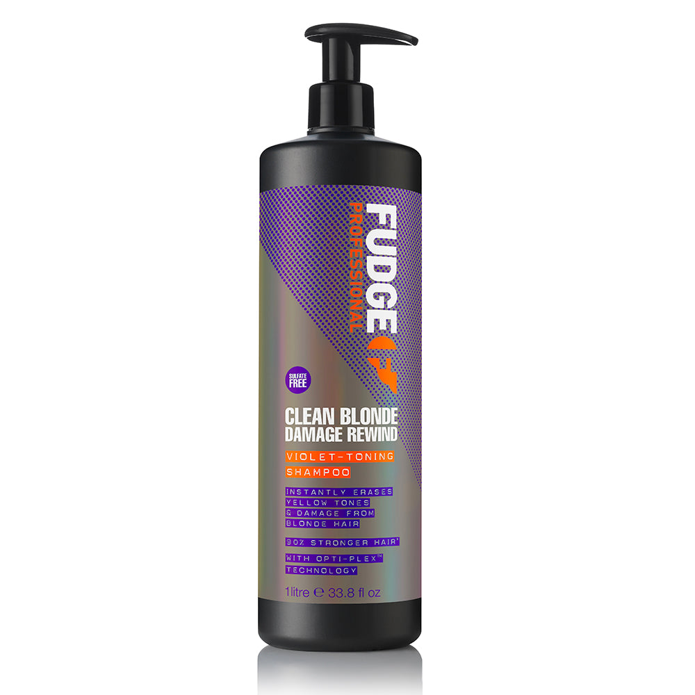 CLEAN 150ml – TRI-BLO and Beauty BLONDE VIOLET Hair FUDGE Ultimate