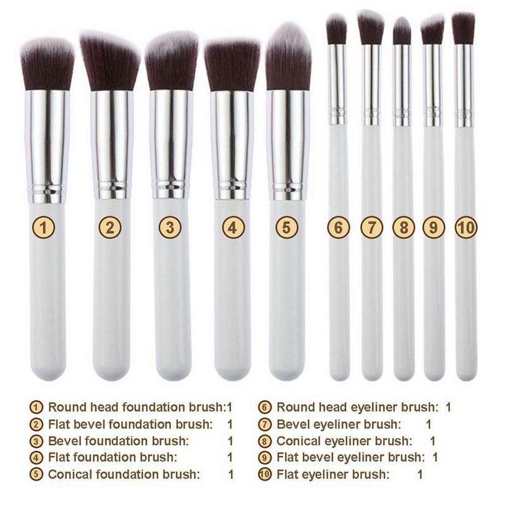 pro makeup brush set