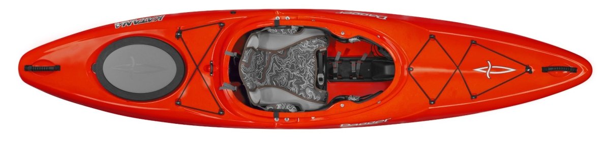 Color::Red ( 9030366057 ):Dagger Katana 9.7 Whitewater / Multi-Water Crossover Medium Volume Kayak