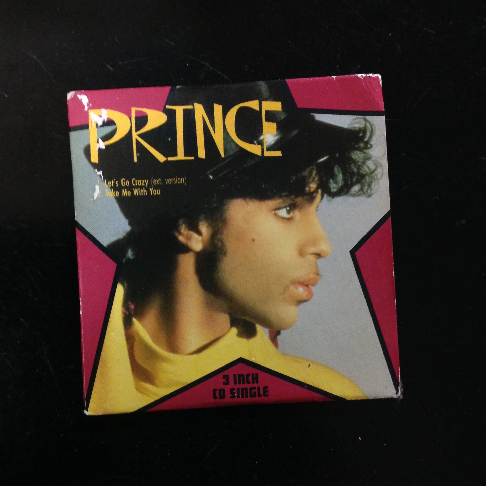 CD RARE Mini CD Prince 3" Single Let's Go Crazy Take Me With You  921 187-2