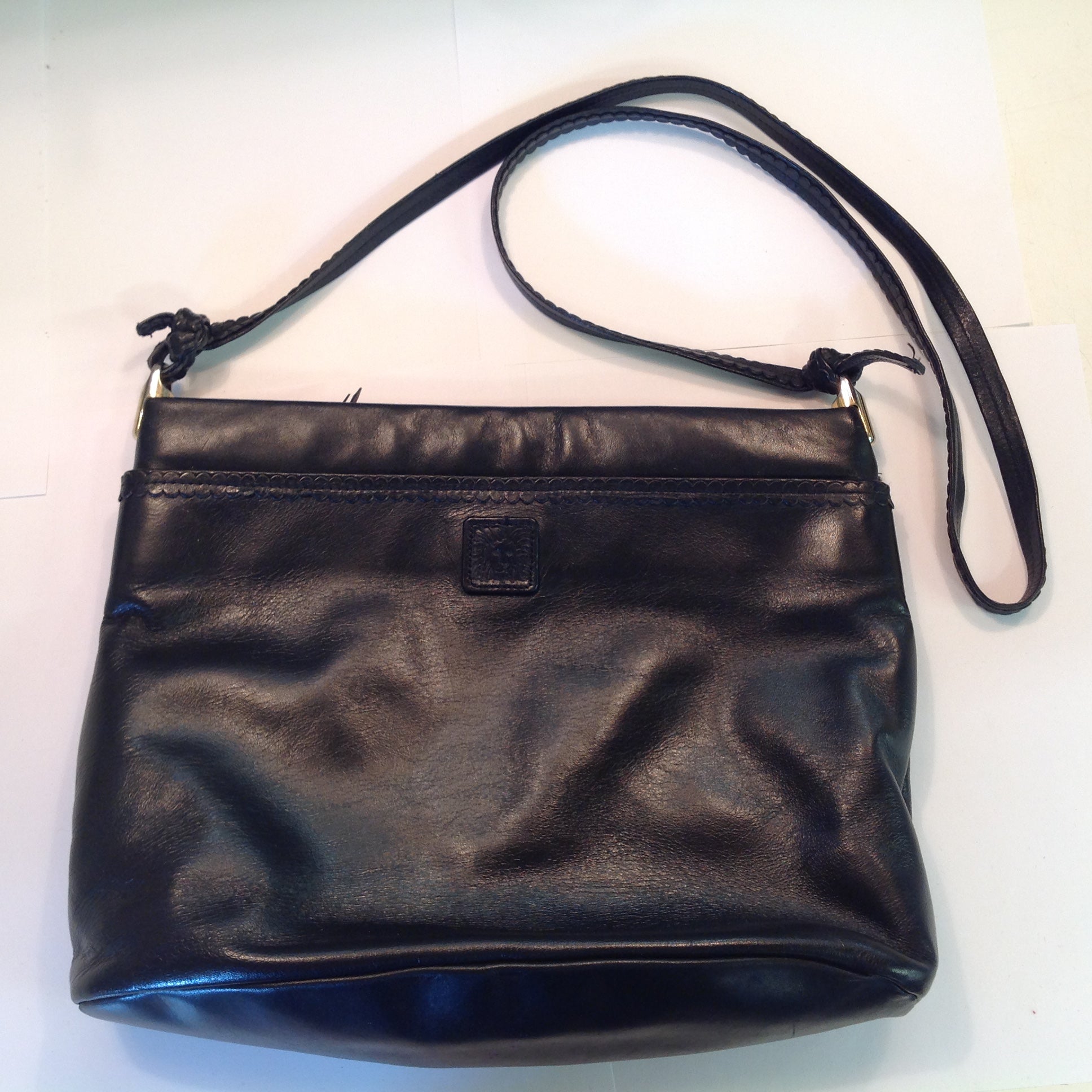 anne klein black purse