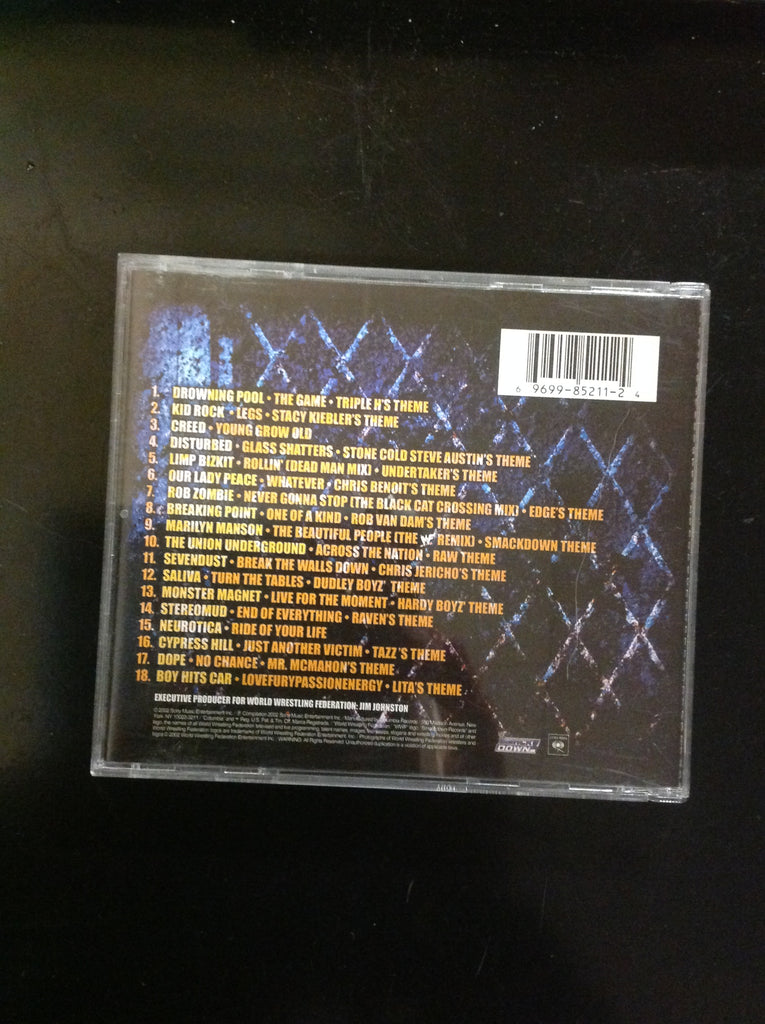 CD WWF WWE Superstar Theme Songs Forceable Entry Various Artists Wrest ...