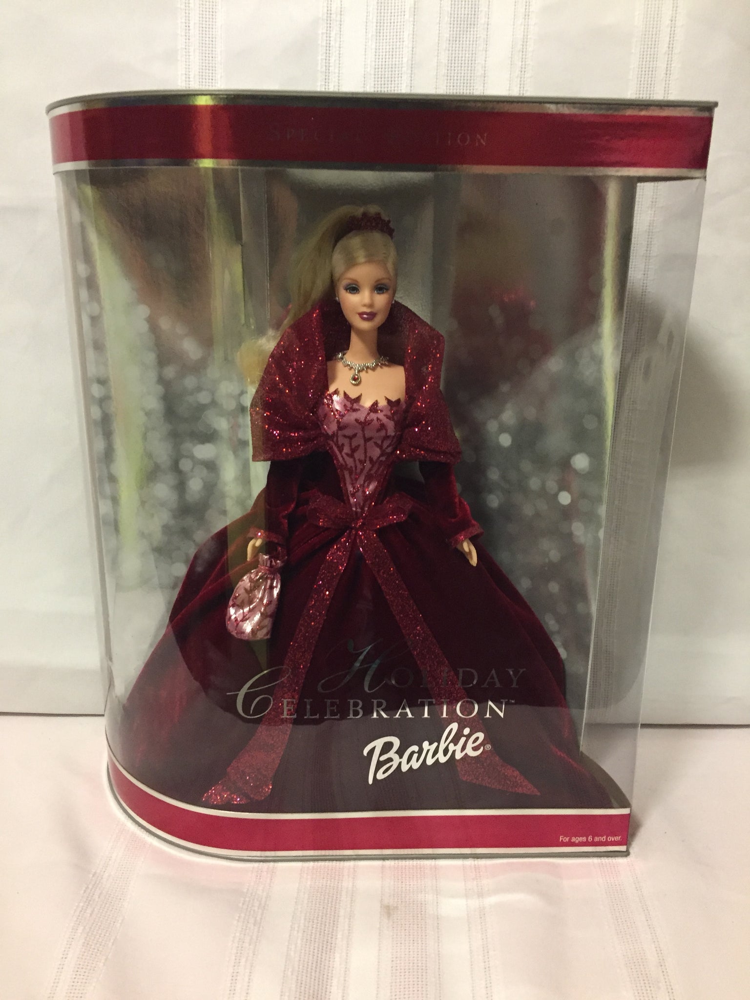 holiday celebration barbie 2002