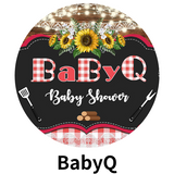 babyq baby shower backdrop