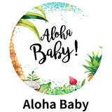 aloha baby shower backdrop