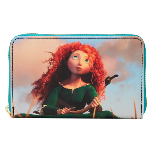 Sleeping Beauty Princess Scenes Zip Around Wallet