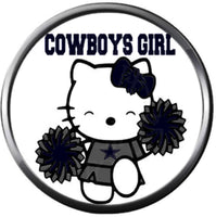 NFL Logo Dallas Hello Kitty Cowboys Texas Football Fan Team Spirit 18M