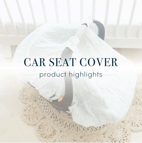 Muslin Baby Car Seat Cover