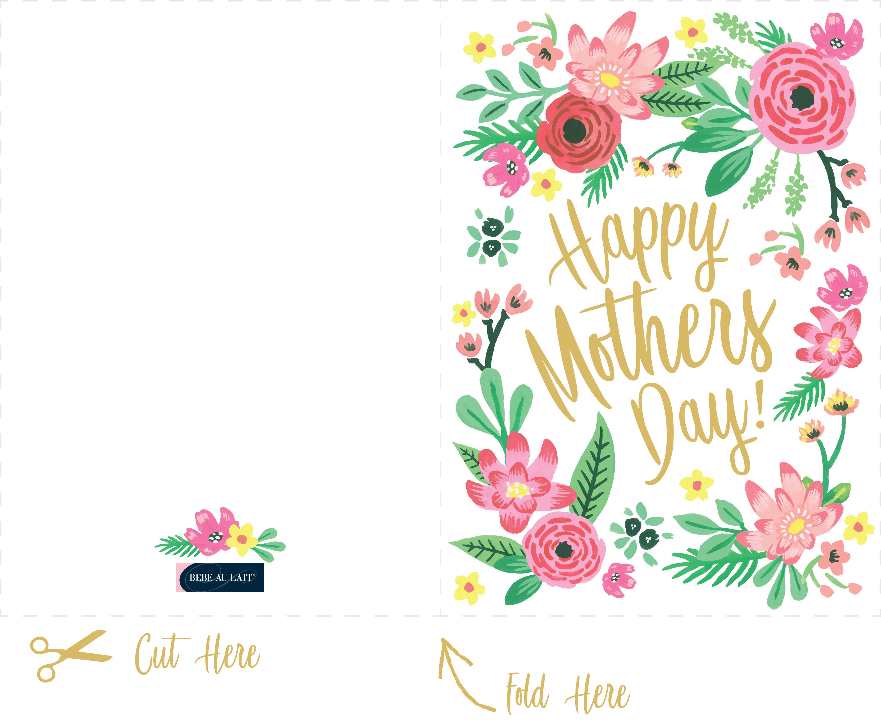 Printable Mother's Day Card