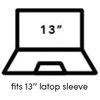 fits 13 inch laptop