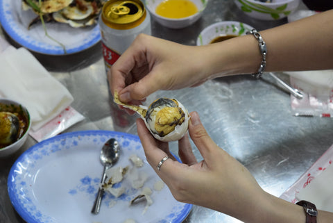 Balut, a fertilized duck egg dish in Vietnam