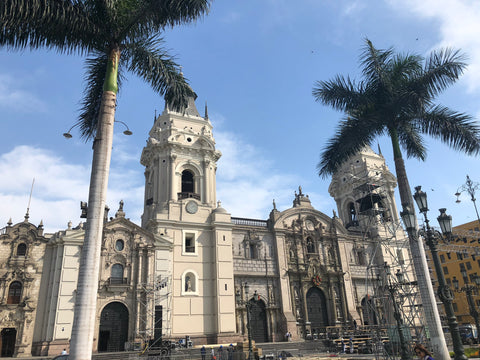 A large church in Lima, Peru