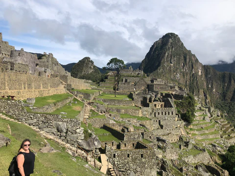 Vicki at Machu Picchu, Peru