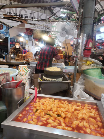 A public market in Seoul, South Korea