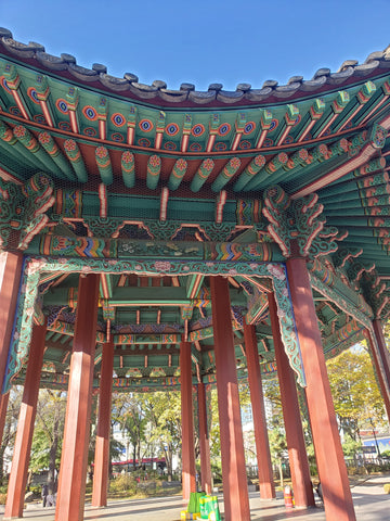 A temple in downtown Seoul, South Korea