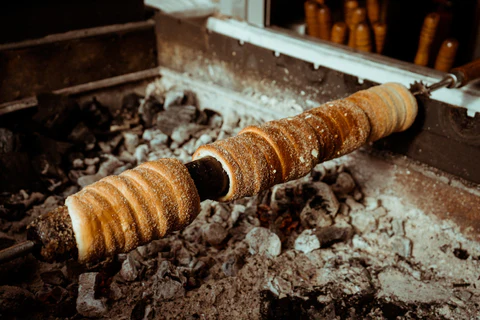 Trdelnik dessert