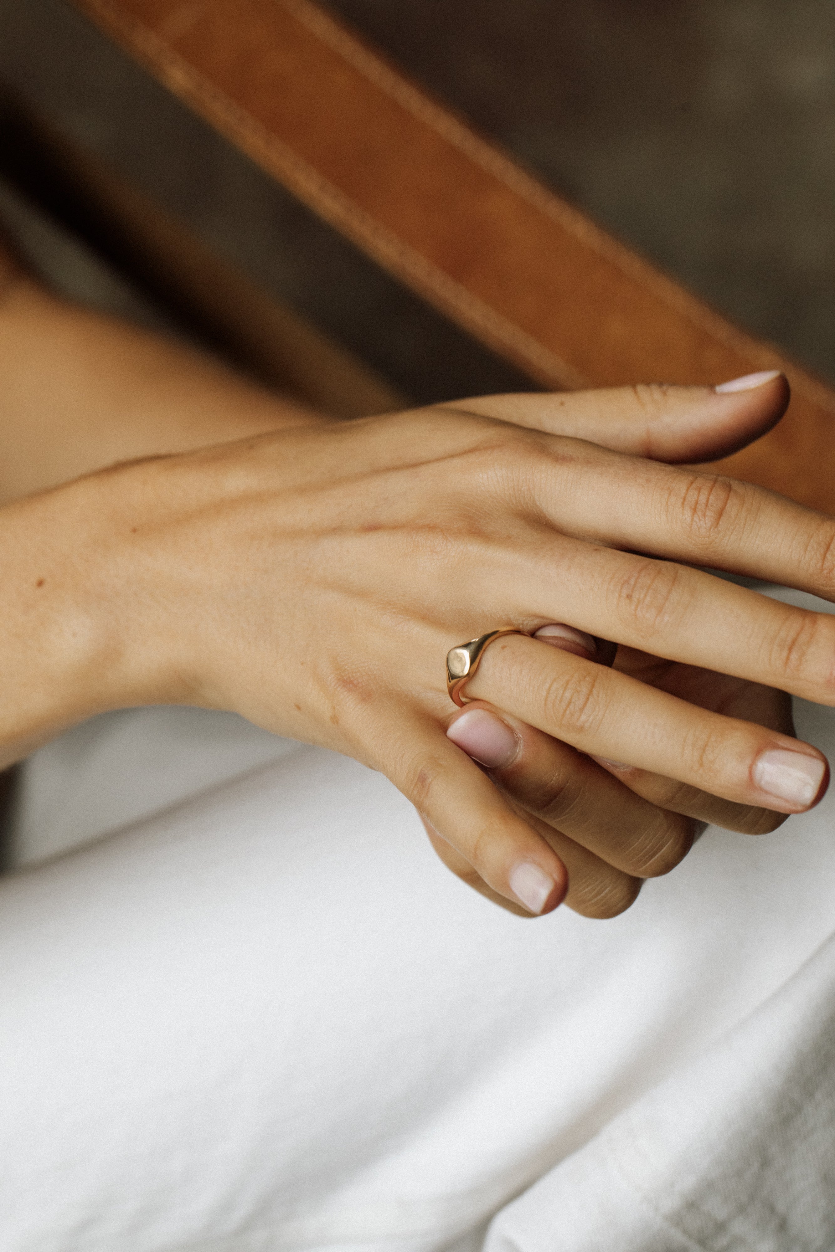 Signet rings are perfect for best friends