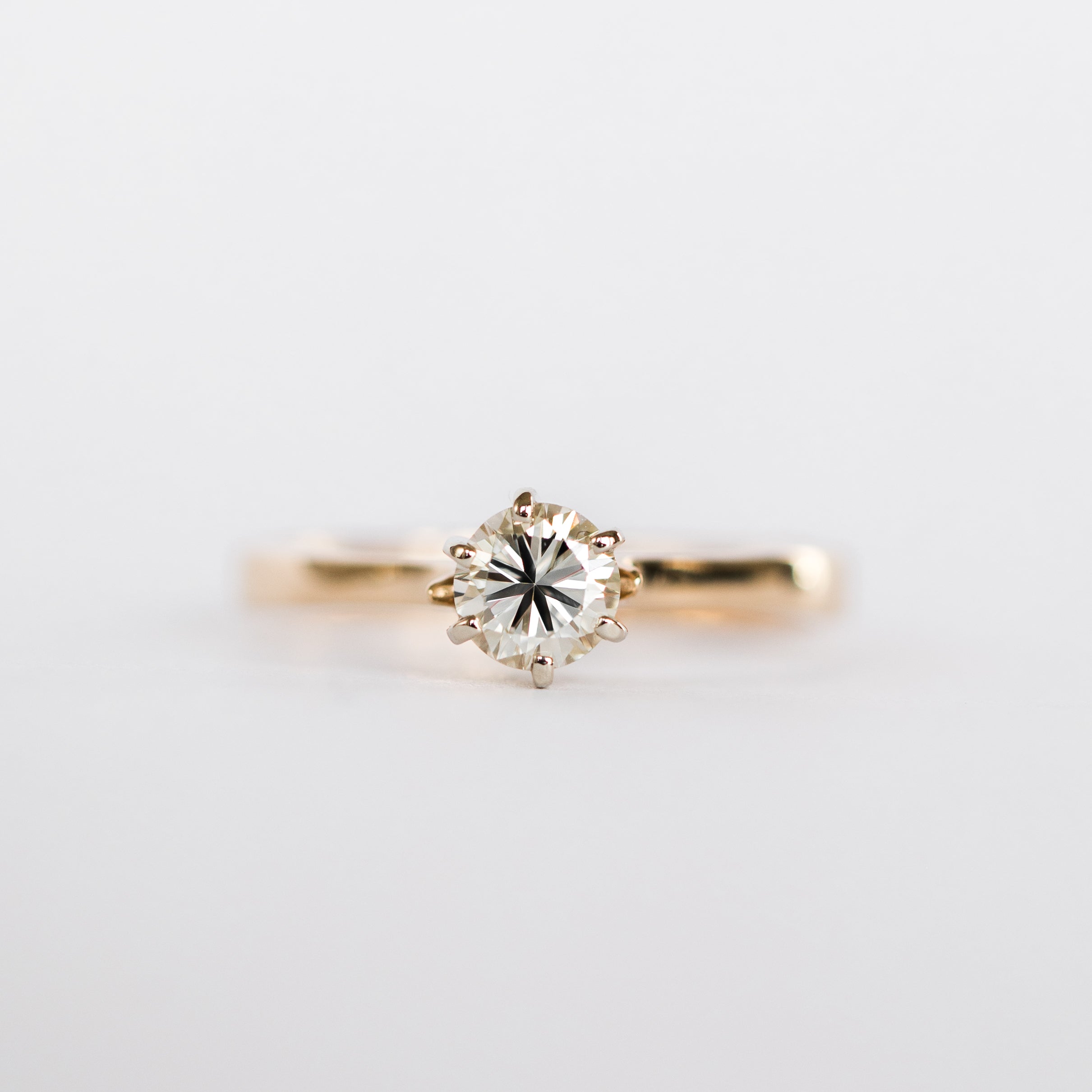 Solitaire Diamond Vintage Ring, Vancouver - The Munro Ring - Evorden