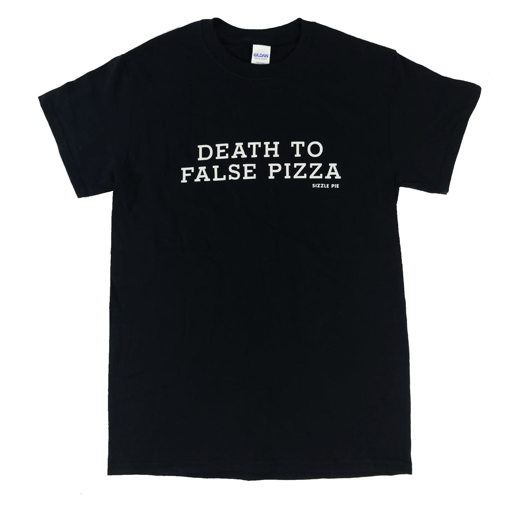 Death To False Pizza Logo Shirt Pizza Party Hq