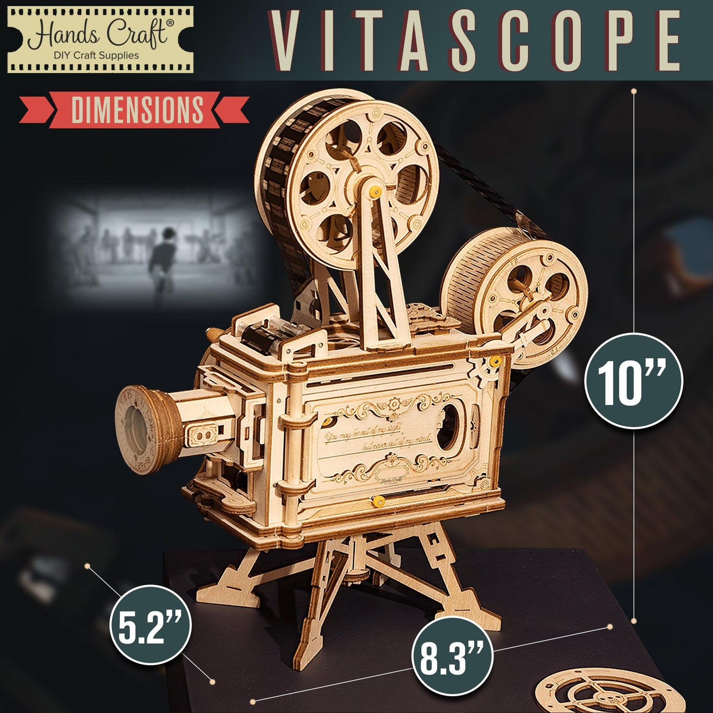 3D Mechanical Wooden Puzzle | Vitascope