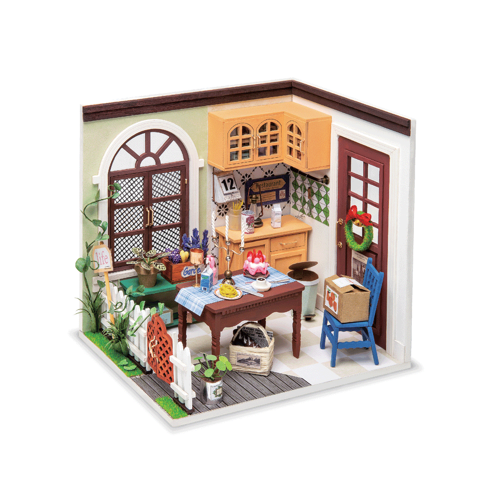 diy miniature modern party home