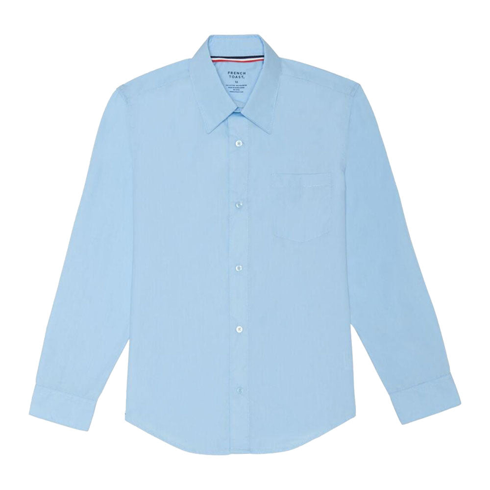 boys light blue dress shirt