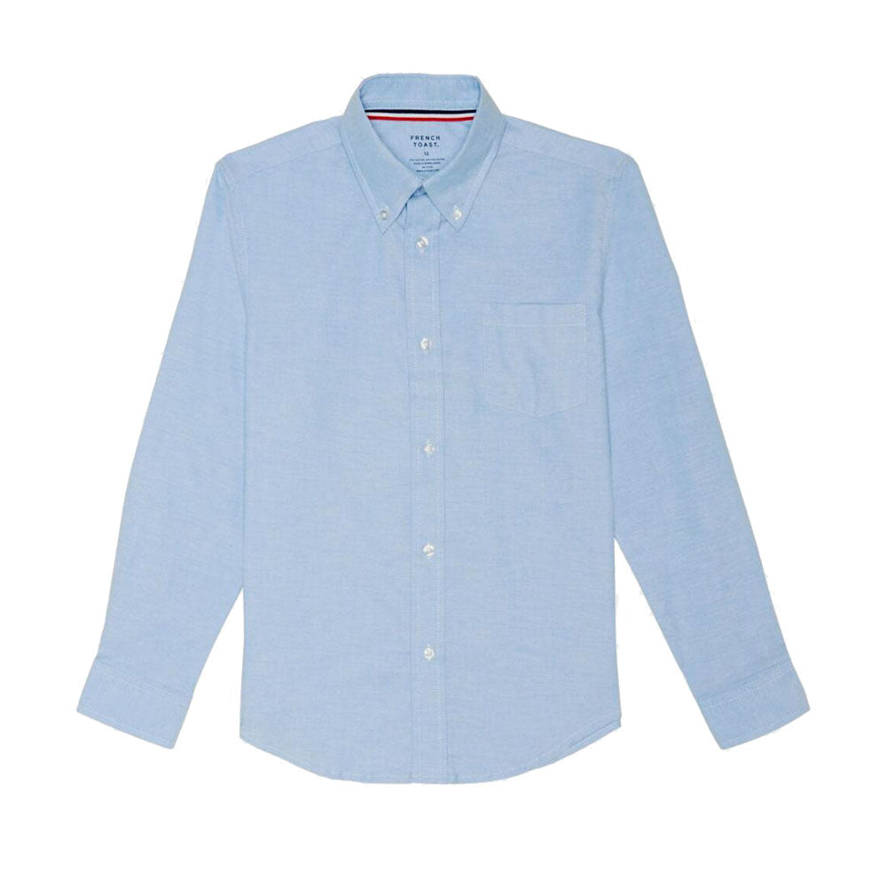 light blue collar shirt