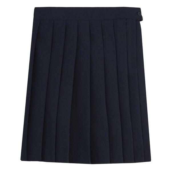 Pleated Skirt - Girls - Navy – Kids For Less