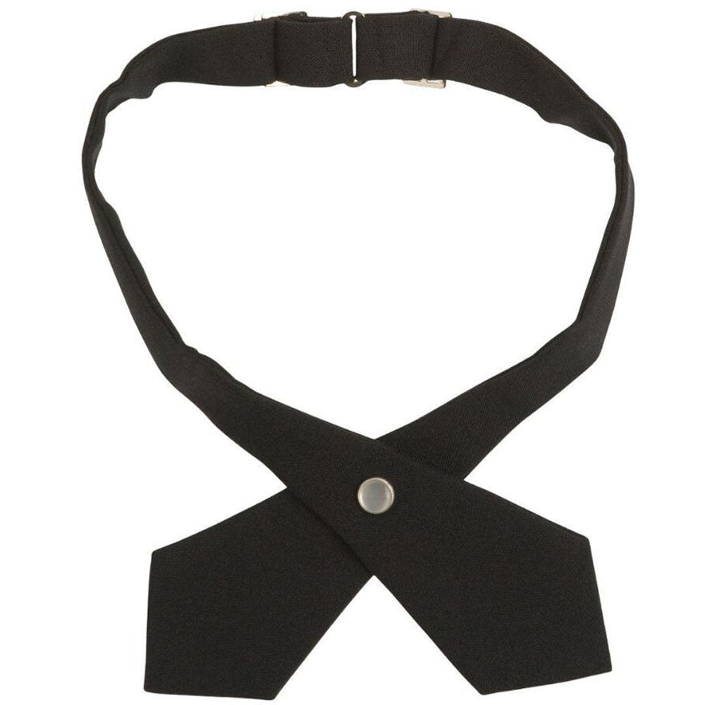 Cross Tie - Girls - Black – Kids For Less