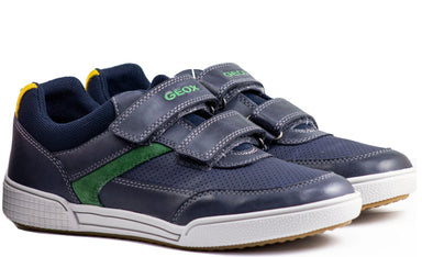 Sijpelen Lunch Zeldzaamheid Geox Boy's J Poseido Navy Green Fashion Sneake - Boy's Casual Shoes —  Soulier Shoes